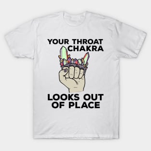 Yoga Chakra Brass Knuckles Funny Meditation Zen Statement T-Shirt